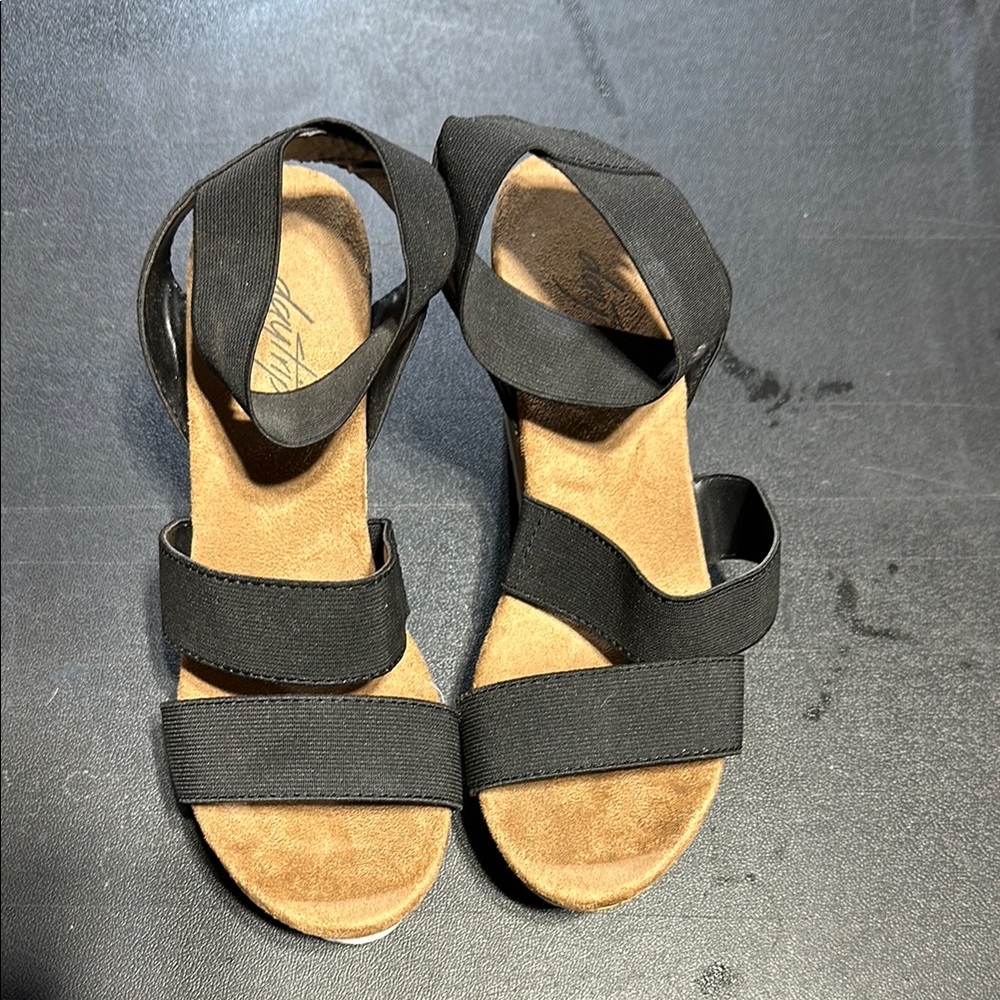 Daytrip Wedge Sandals with Ankle Strap